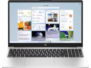 HP 255 G10 AMD Ryzen 3 Quad Core 7320U - (8 GB DDR4/512 GB SSD/AMD /DOS Radeon Graphics),15.6 inch, Silver